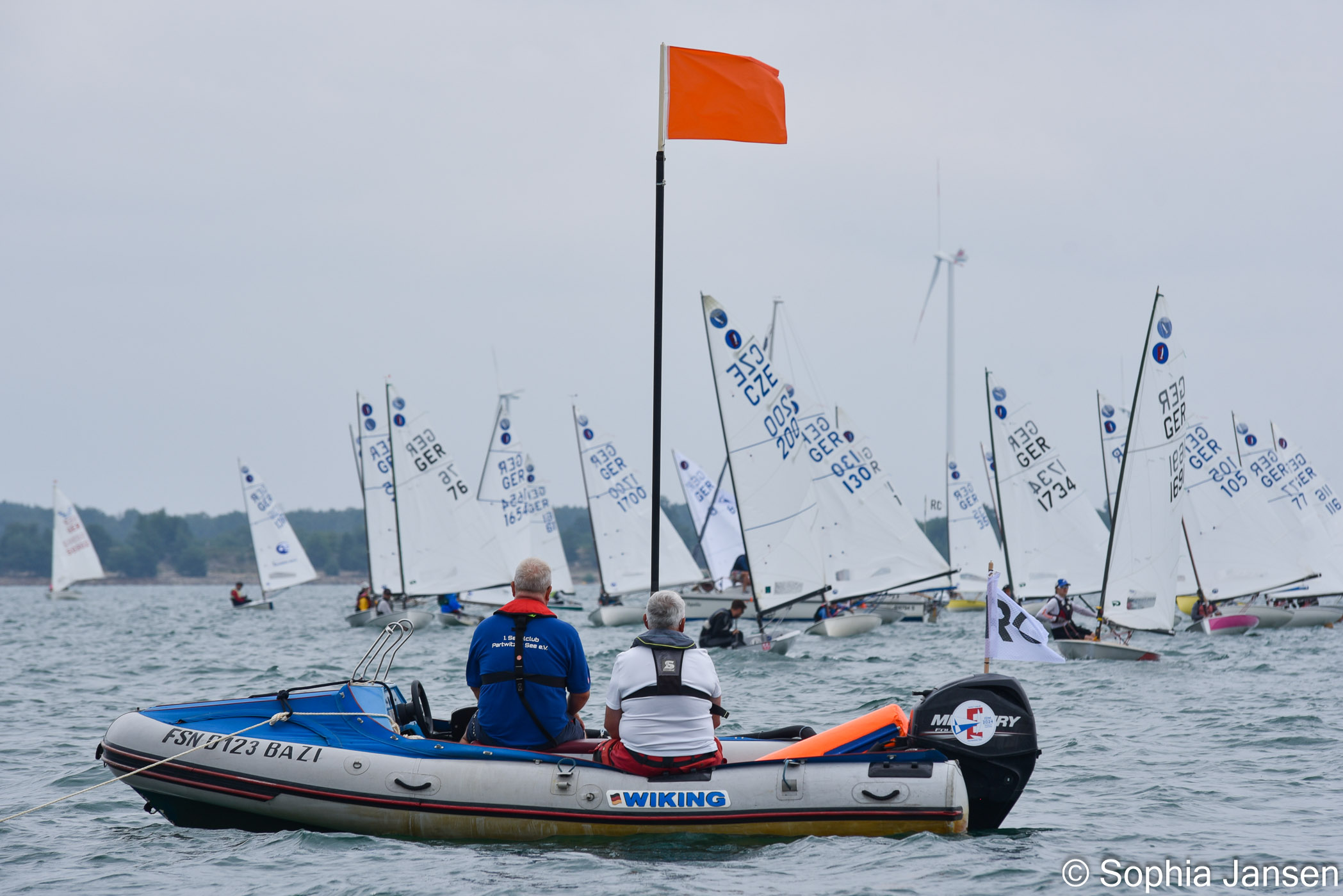 Segeln auf dem Partwitzer See